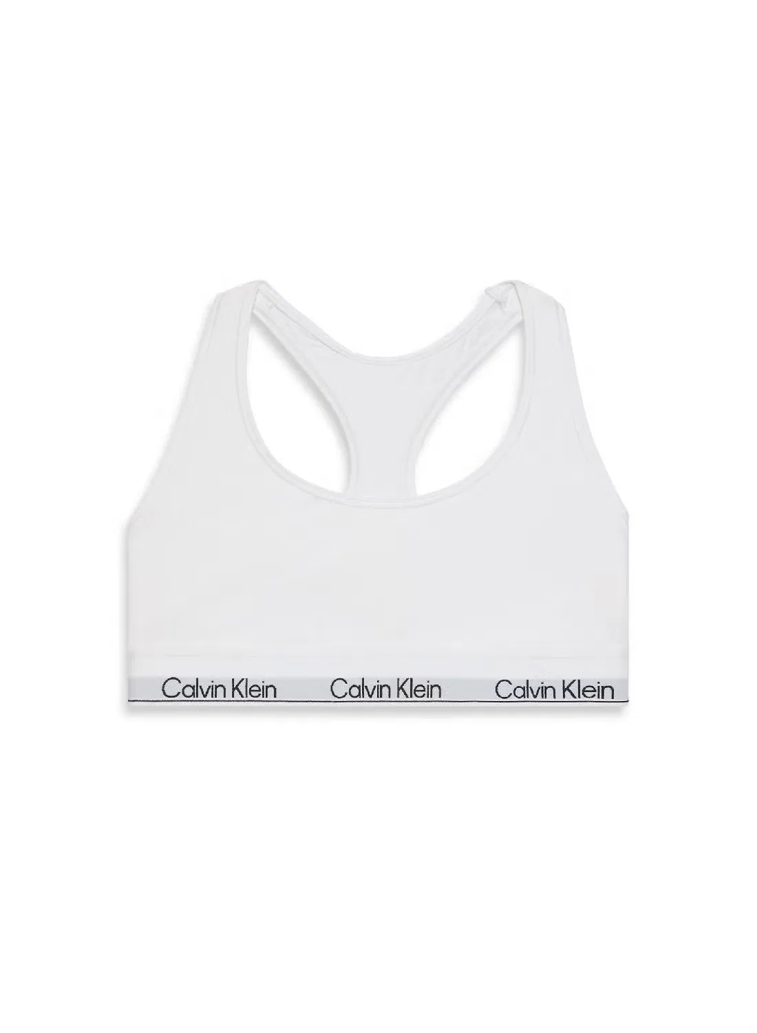 Бюстгальтер без косточек Icon Cotton Modal, Calvin Klein, белый