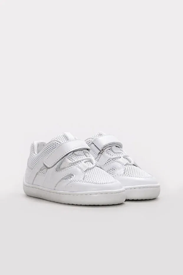 Детские кеды для мальчиков из натуральной кожи Fast Step, White — фото 4