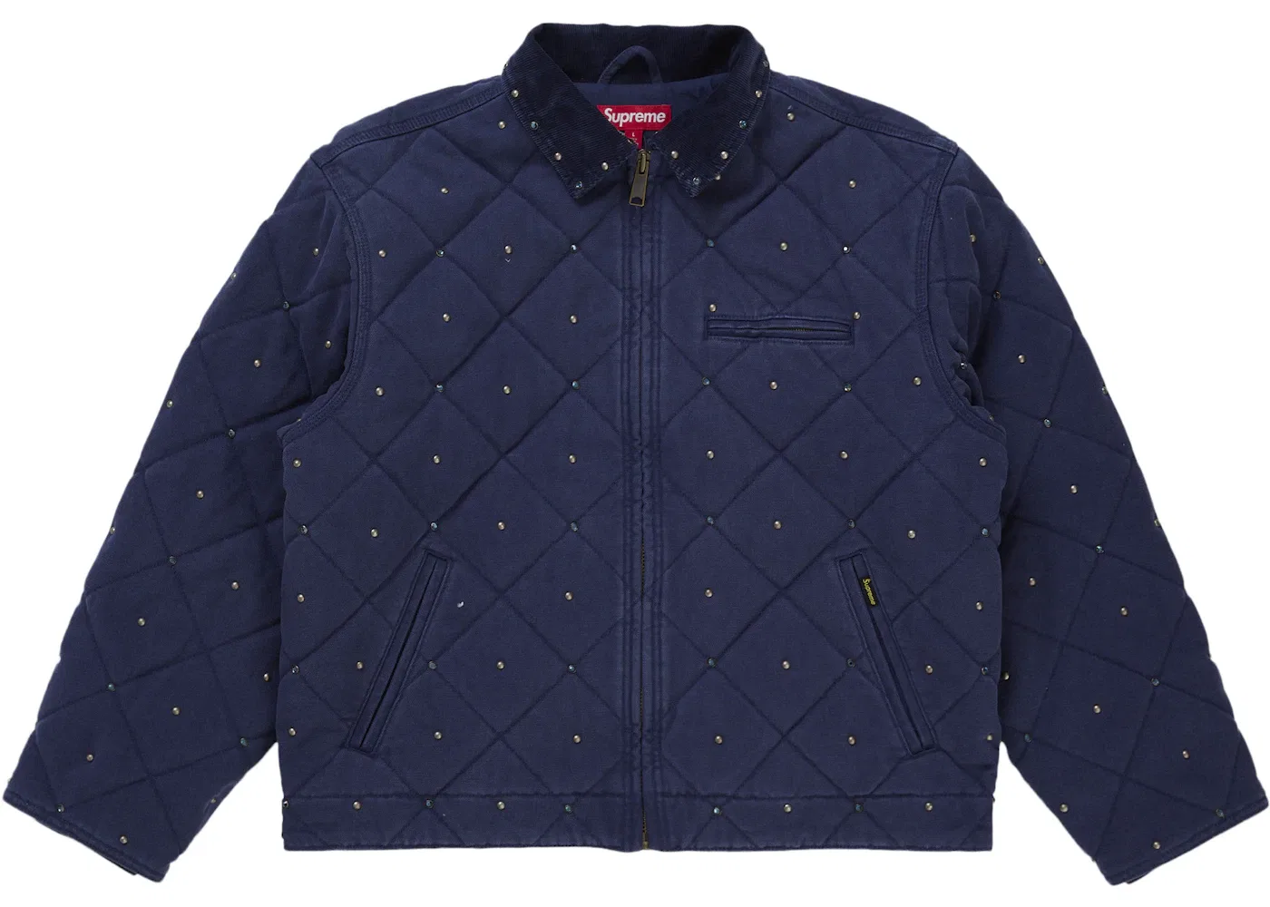 Мужская куртка стеганая Simon Quilted Work Jacket Supreme, Navy