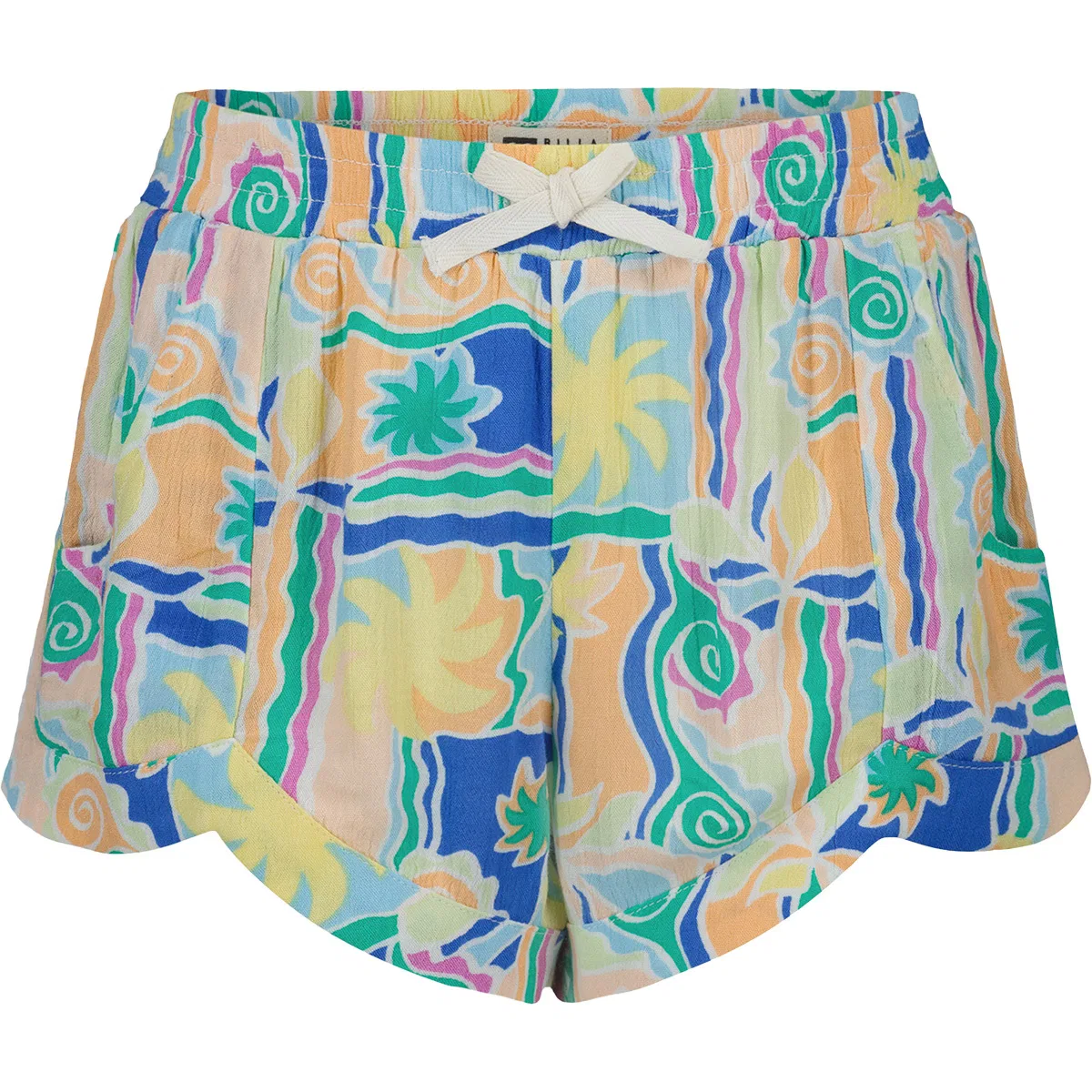Детские шорты для девочек с принтом Mad For You Billabong, Tidepool