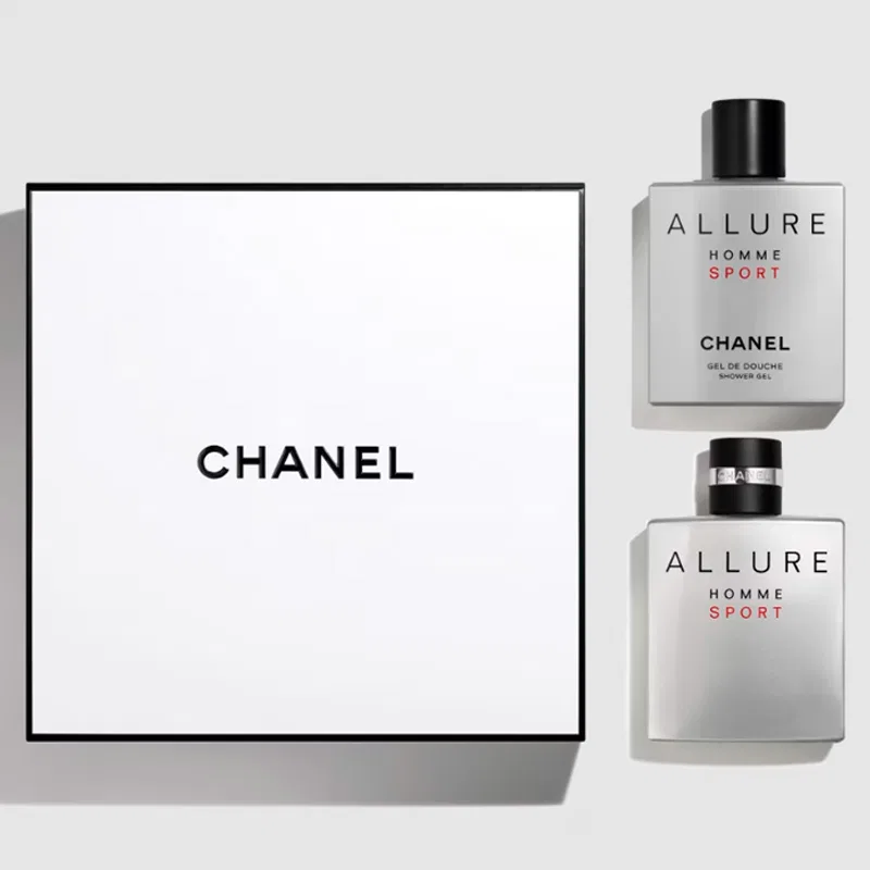 Мужской подарочный набор парфюма и геля для душа 100мл+200мл CHANEL — фото 3