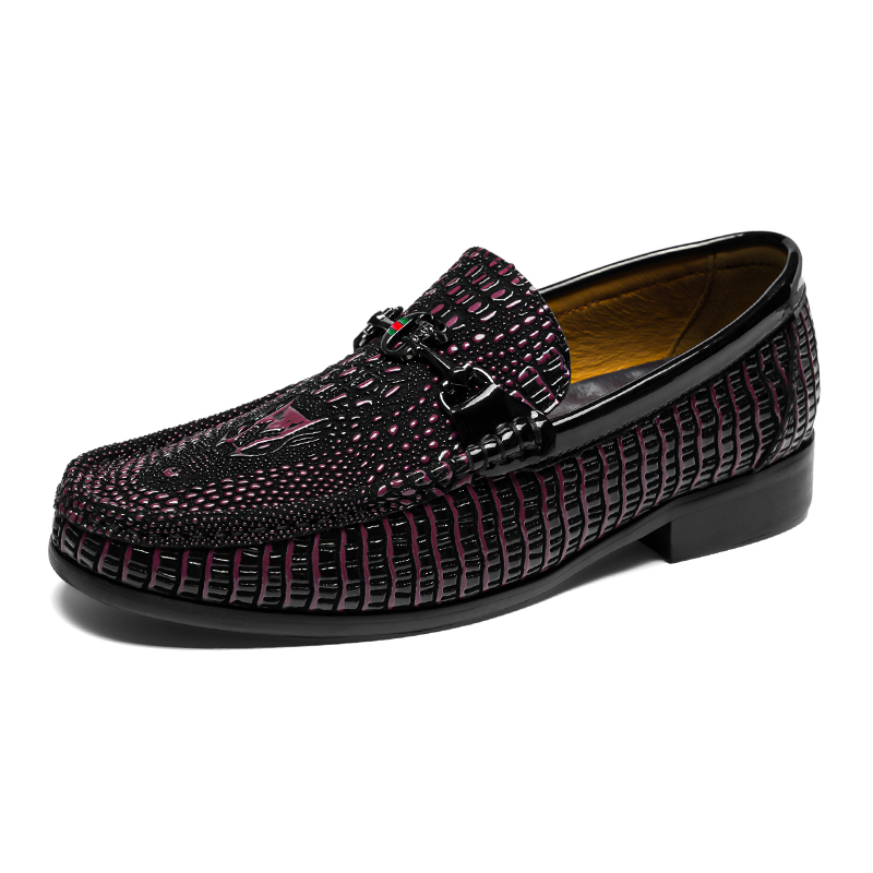 Bull Thunder Утепленные лоферы унисекс бордового цвета, цвет Burgundy Insulated Shoes — фото 4