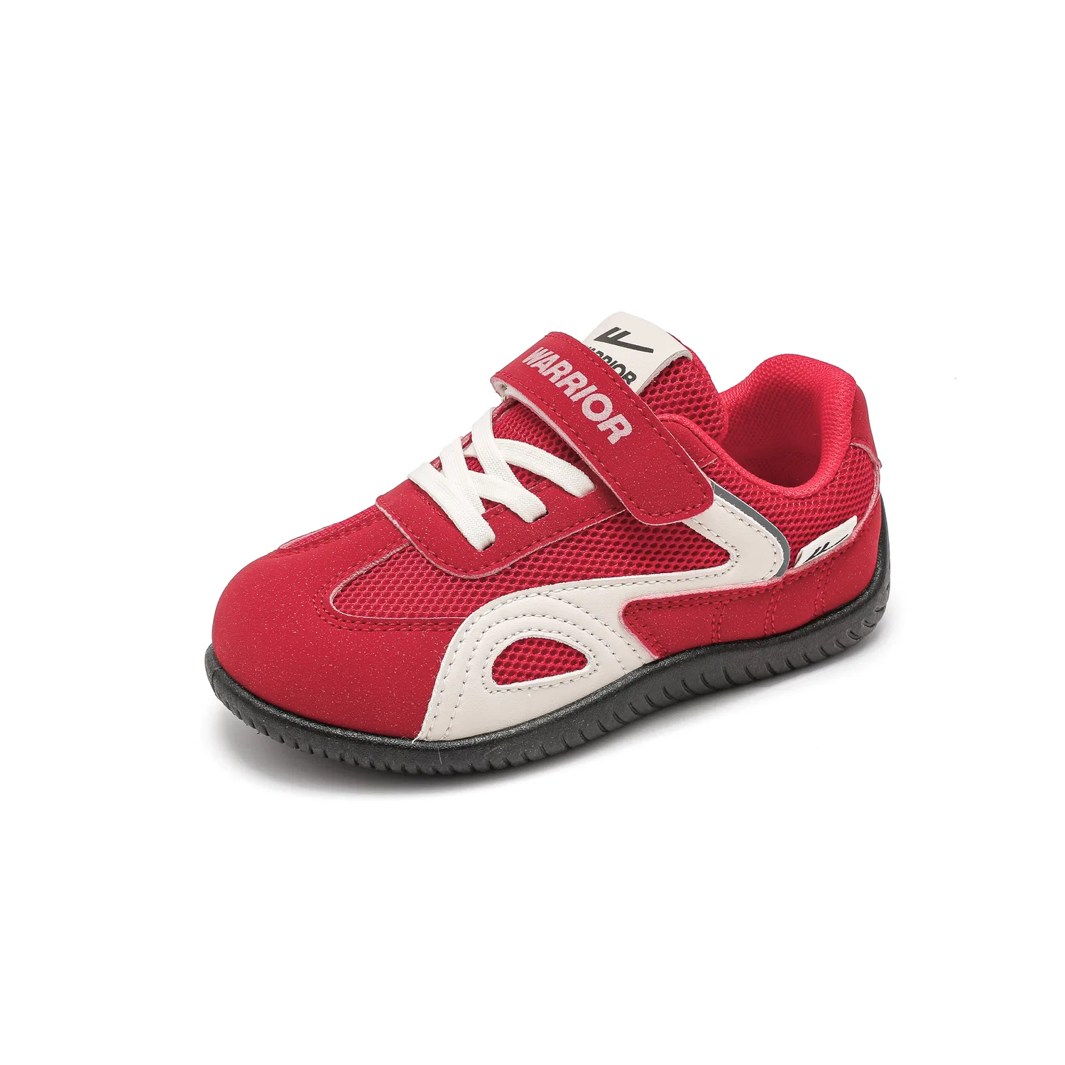 Детские кеды с принтом Warriors Red/Beige