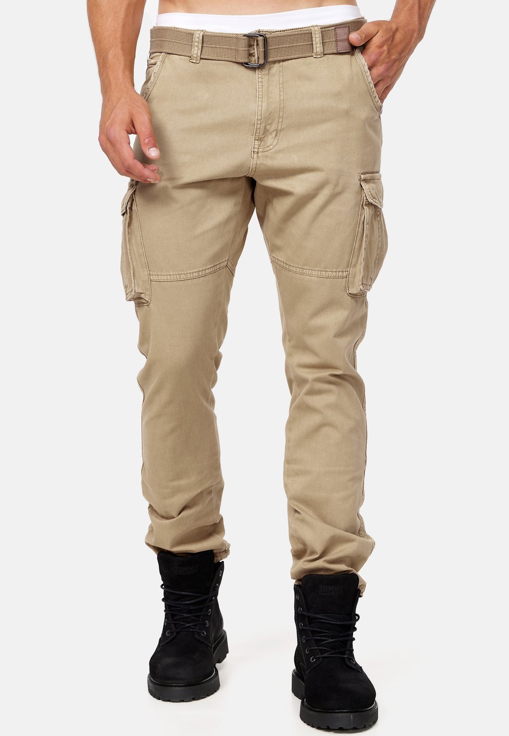 

Брюки карго WILLIAM INDICODE JEANS, серый