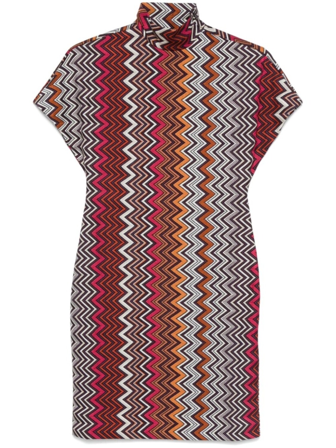 

Missoni платье мини с узором зигзаг, черный