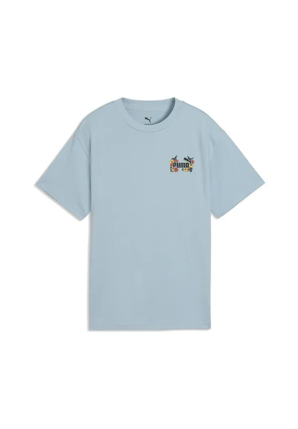 Футболка с принтом Mid 90s relaxed graphic t-shirt Puma, Seafoam — фото 4