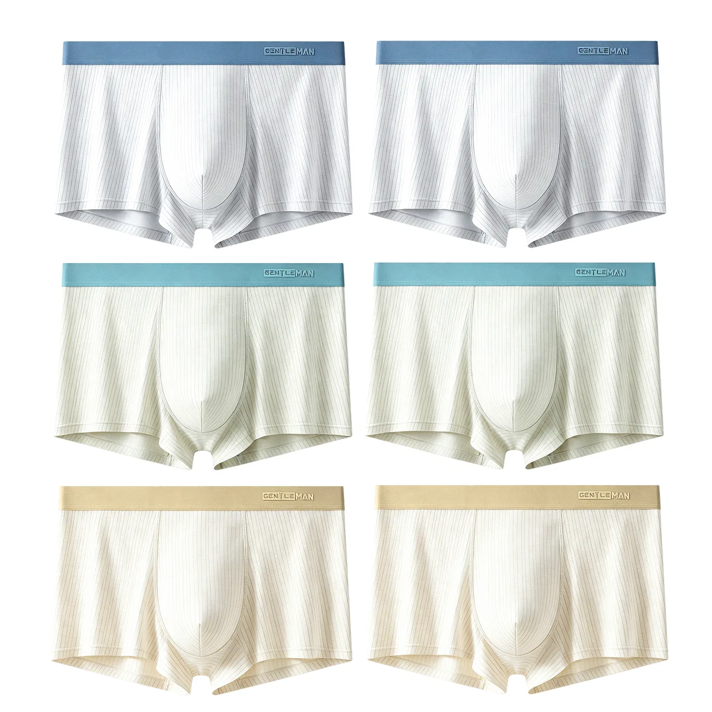 Детские трусы-боксеры для мальчиков хлопковые Red bean, 6 штук, Цвет: 6 Pair Set
