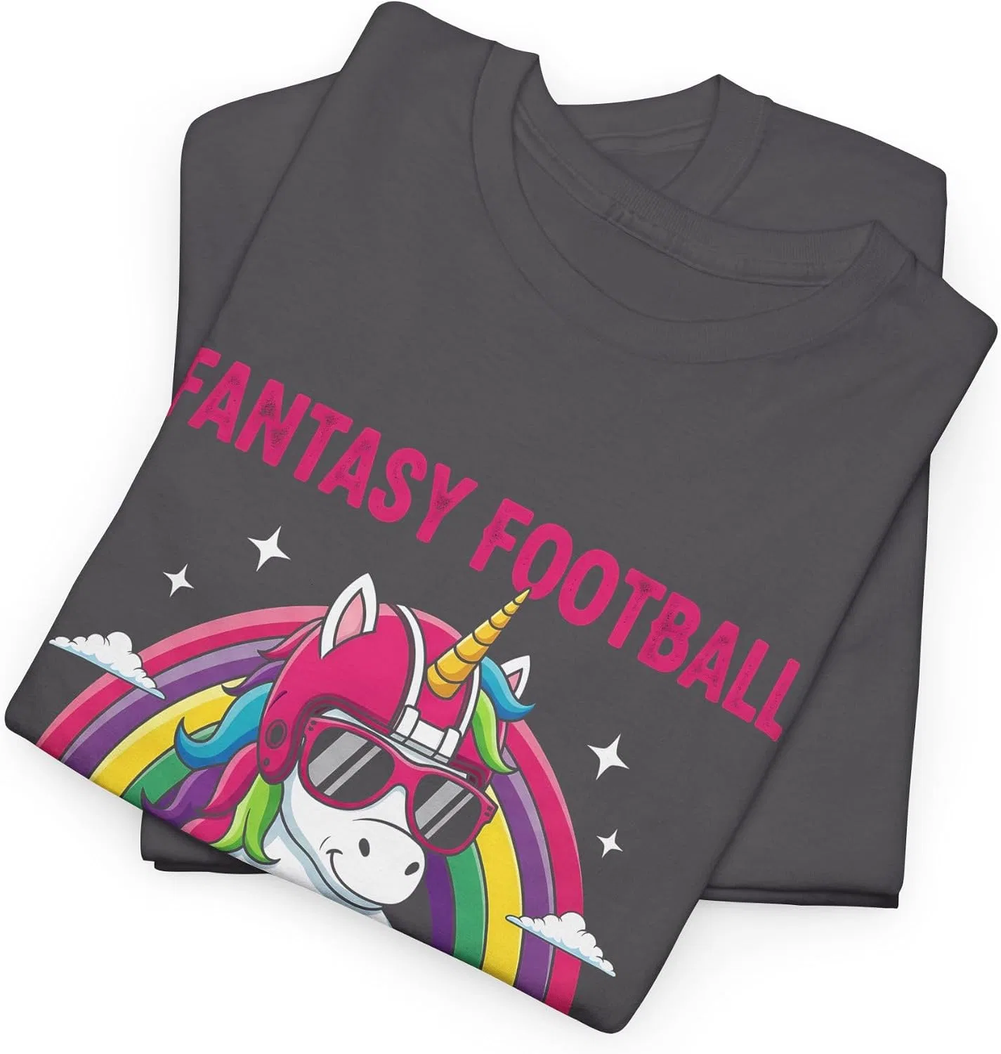 Мужская футболка с принтом Fantasy Football Loser, тёмно-серый — фото 2