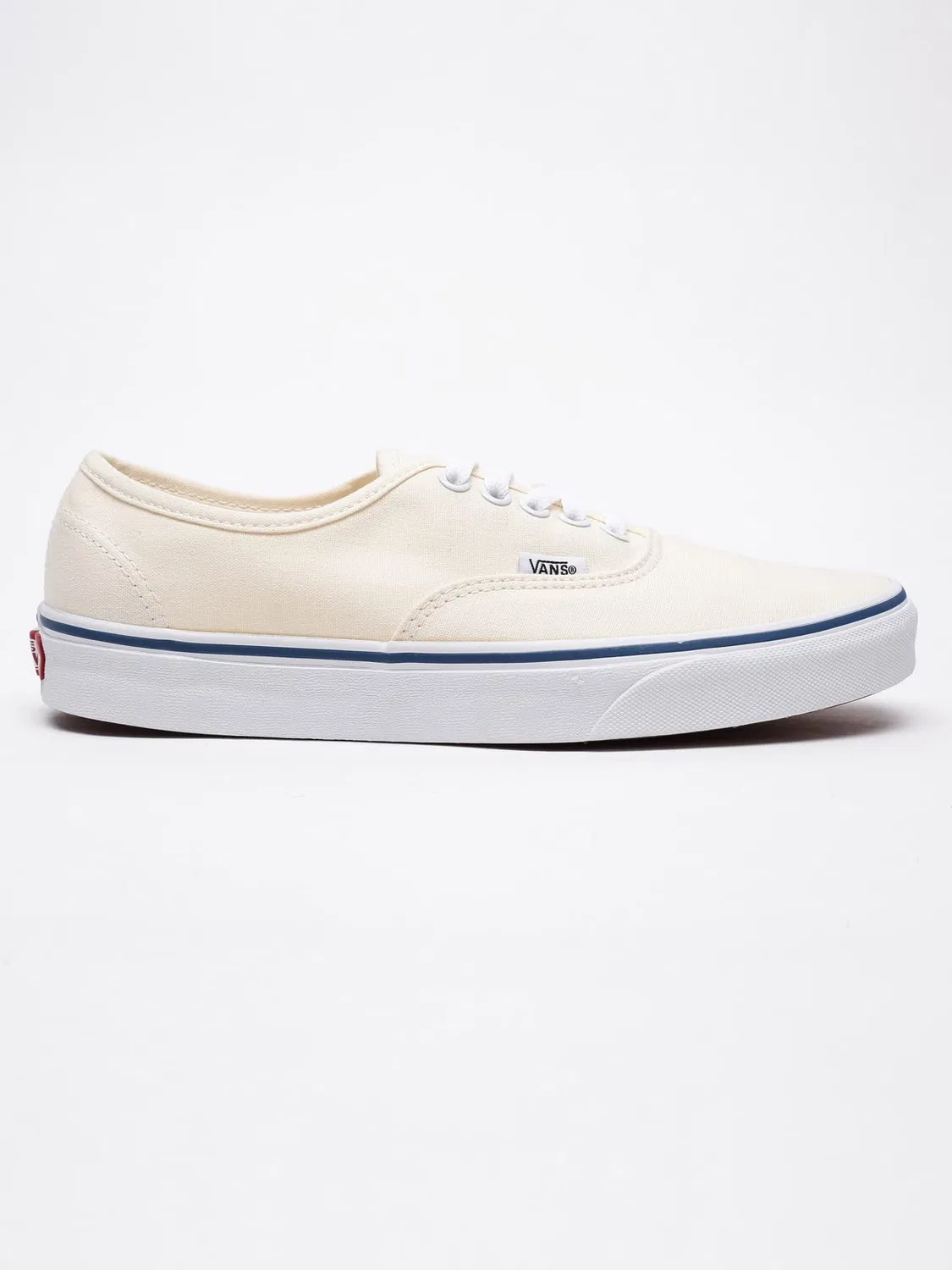 Детские кеды для мальчиков на шнуровке Authentic Vans, White — фото 4