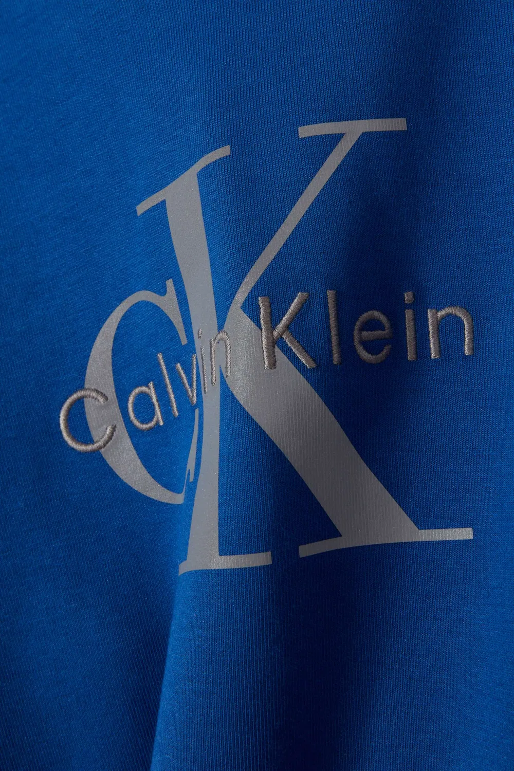 Худи с принтом логотипа Calvin Klein, органический хлопок — фото 4