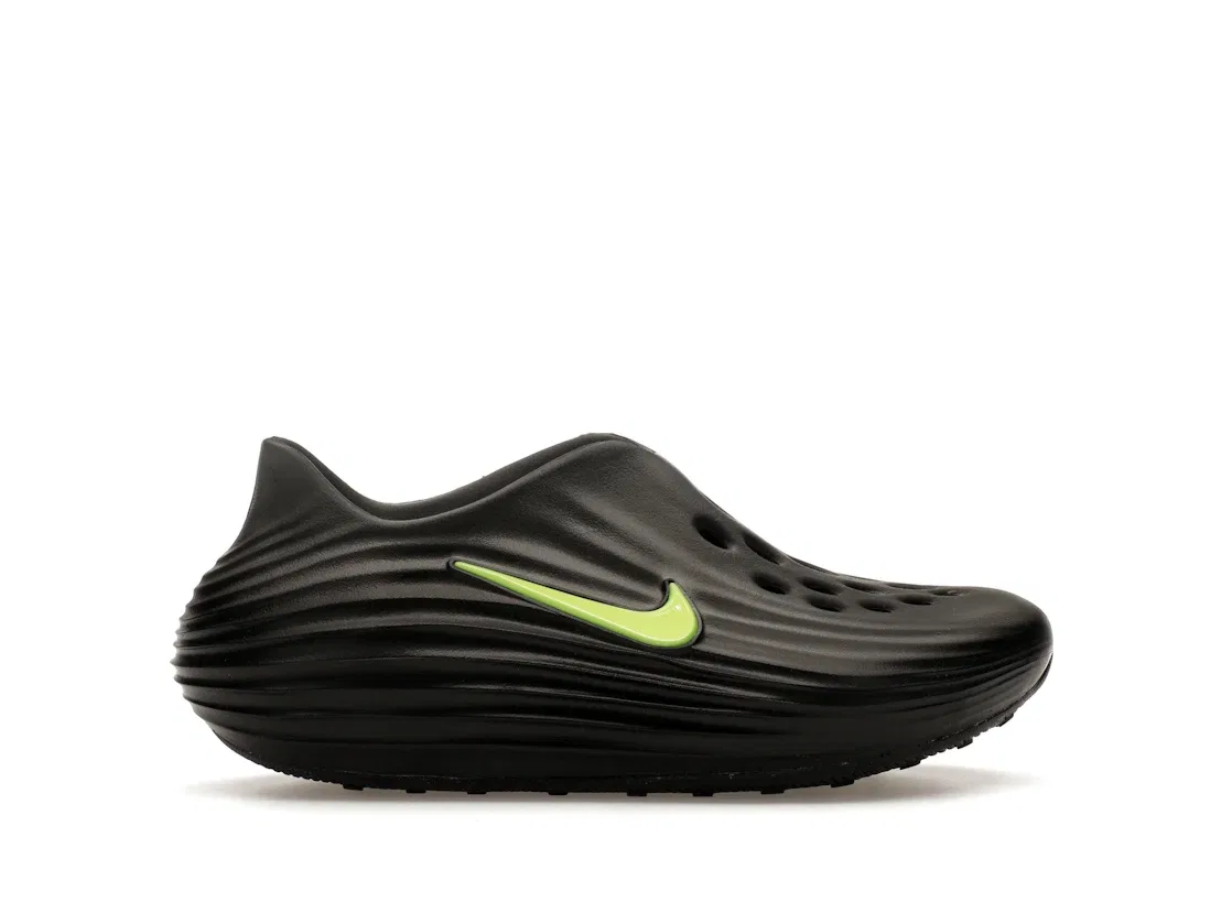 Детские клоги Nike ReactX Rejuven8, Black/Cool Grey/Volt