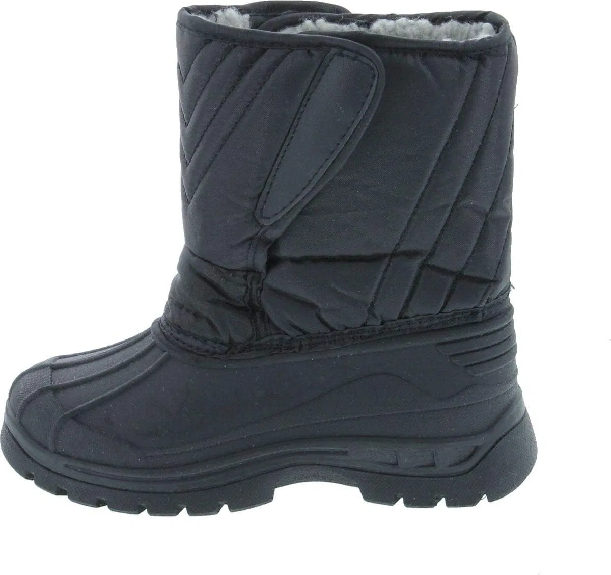Детские зимние ботинки для мальчиков с принтом Static Footwear, Black — фото 2