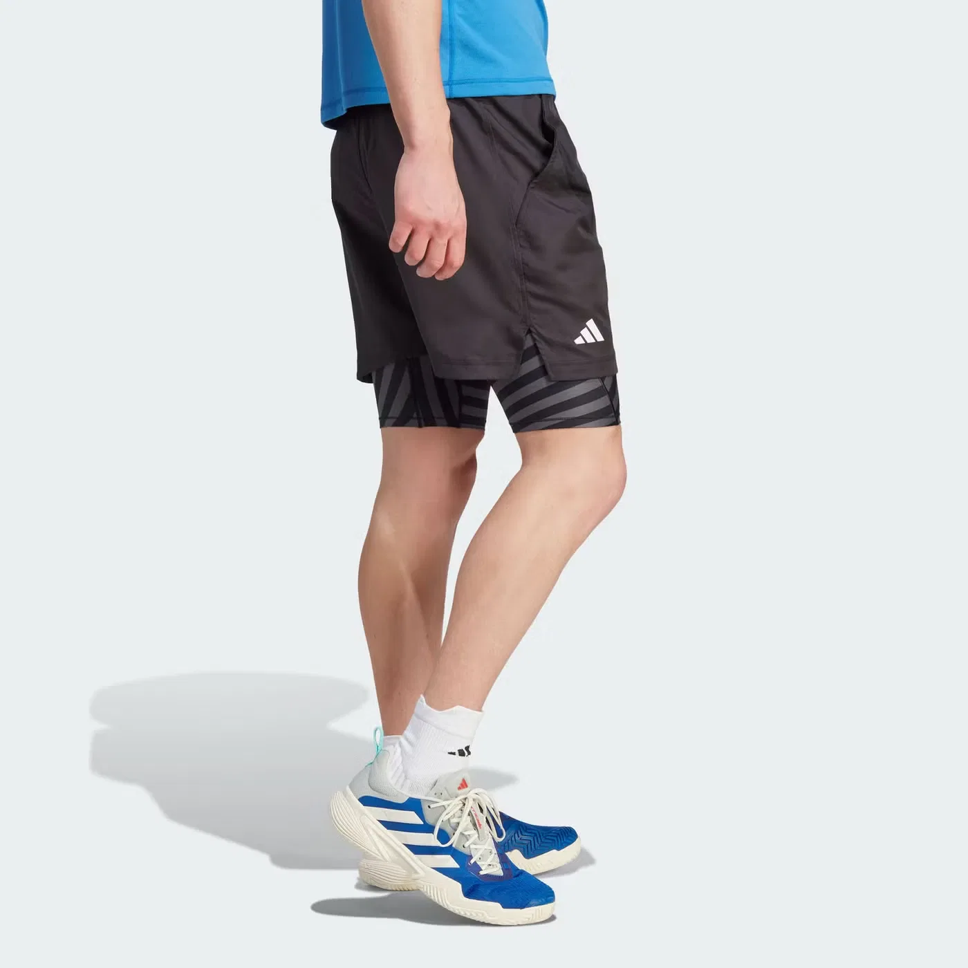 Шорты профессиональные с технологией Aeroready Adidas, черный — фото 4