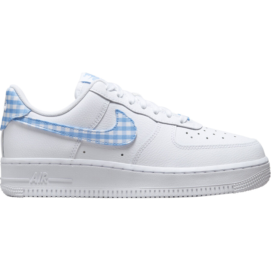 

Кроссовки Nike Wmns Air Force 1 '07 Essential 'University Blue Gingham', белый/голубой