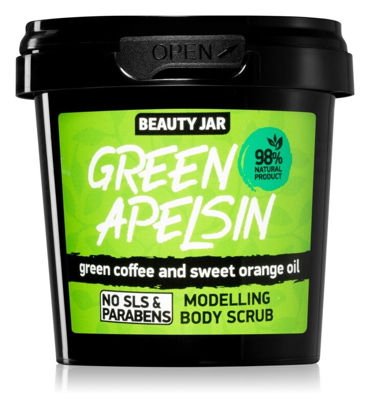 

Освежающий скраб для тела с экстрактом кофе Beauty Jar Green Apelsin