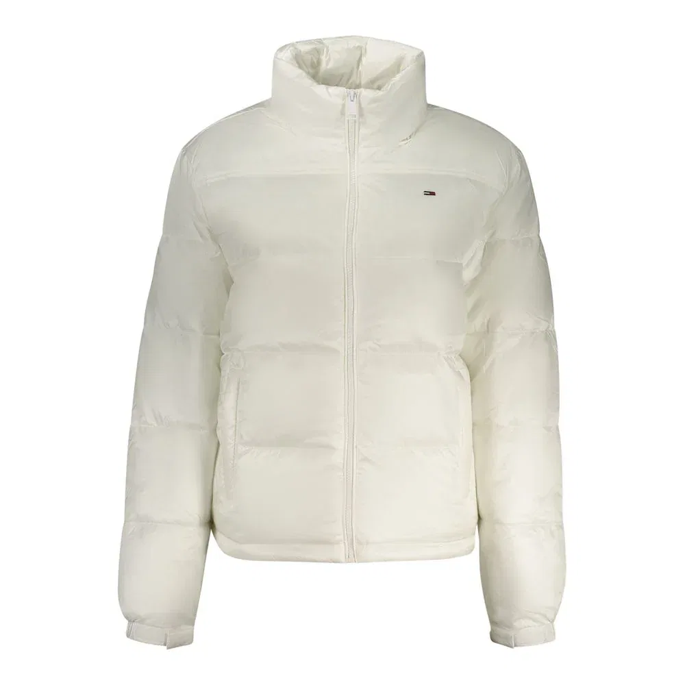 Женская куртка Tommy Hilfiger с вышивкой и логотипом, White