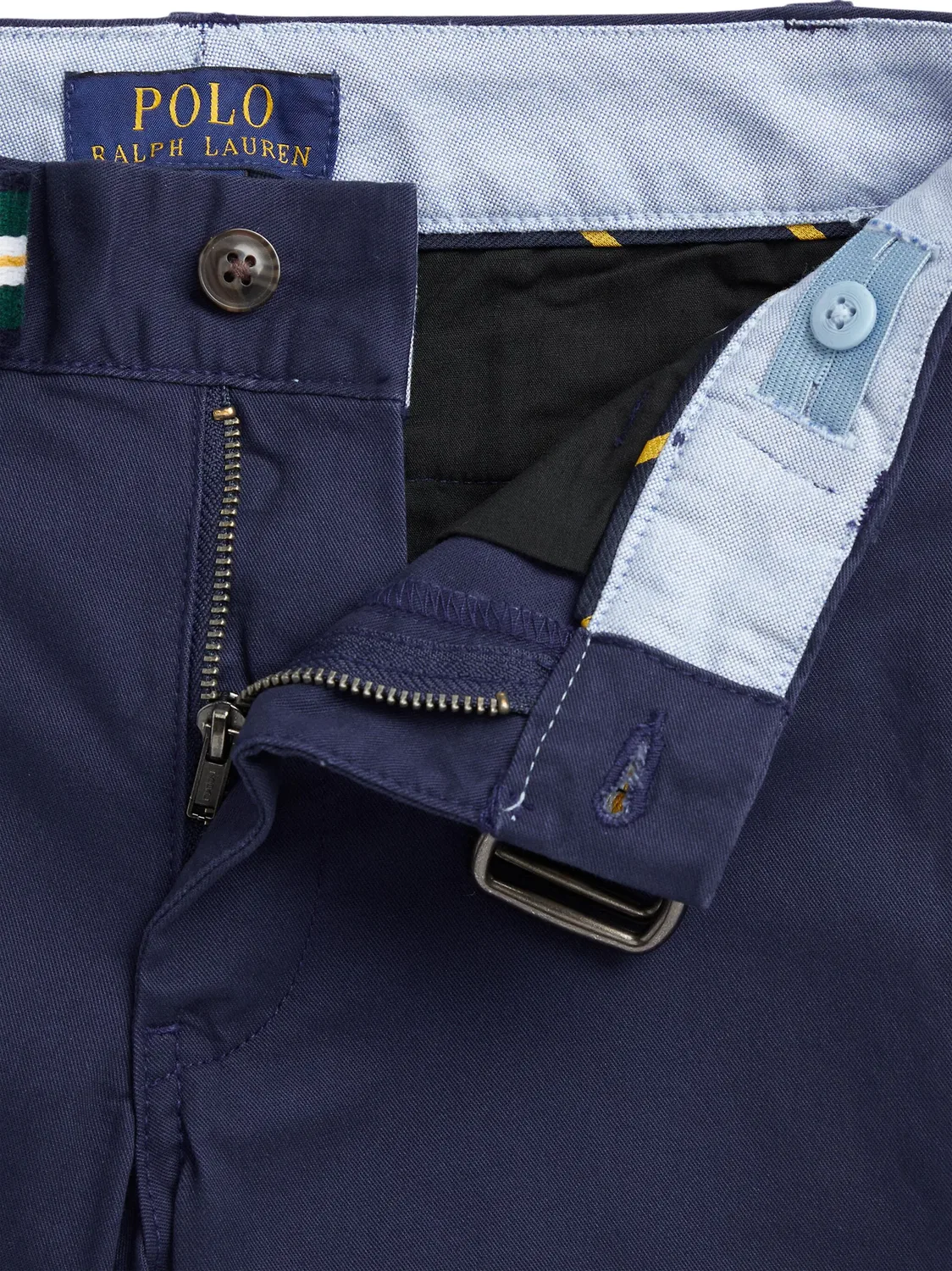 Шорты Polo Pony из твила Polo Ralph Lauren, темно-синий — фото 3