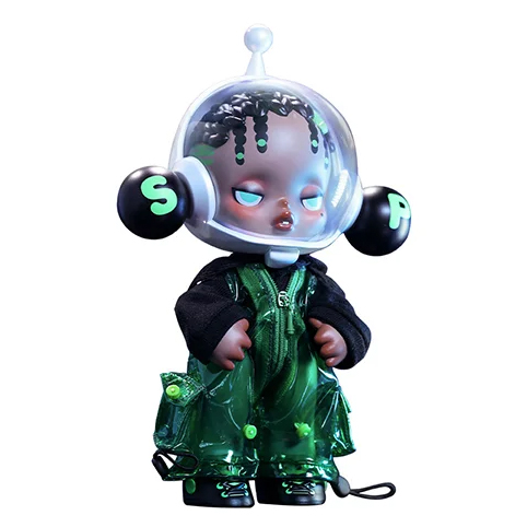 

Фигурка Pop Mart Skullpanda OOTD The Wild Green Limited Figurine