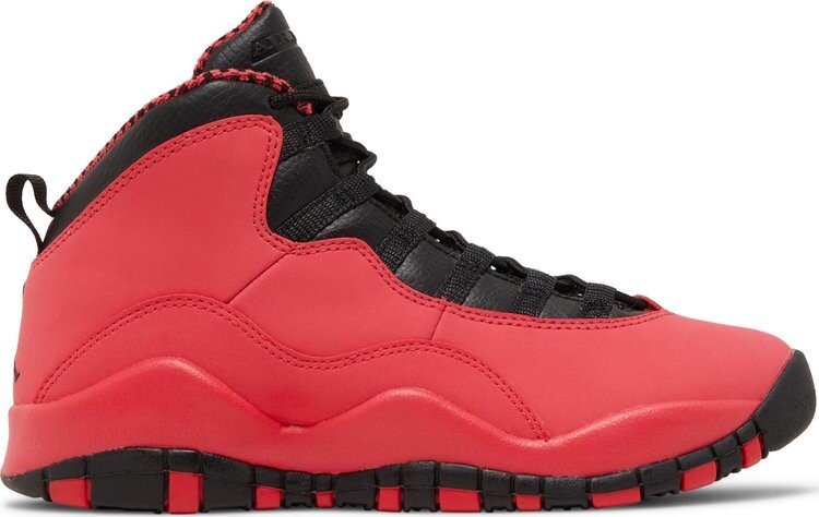 

Кроссовки Air Jordan 10 Retro GG Fusion Red, красный