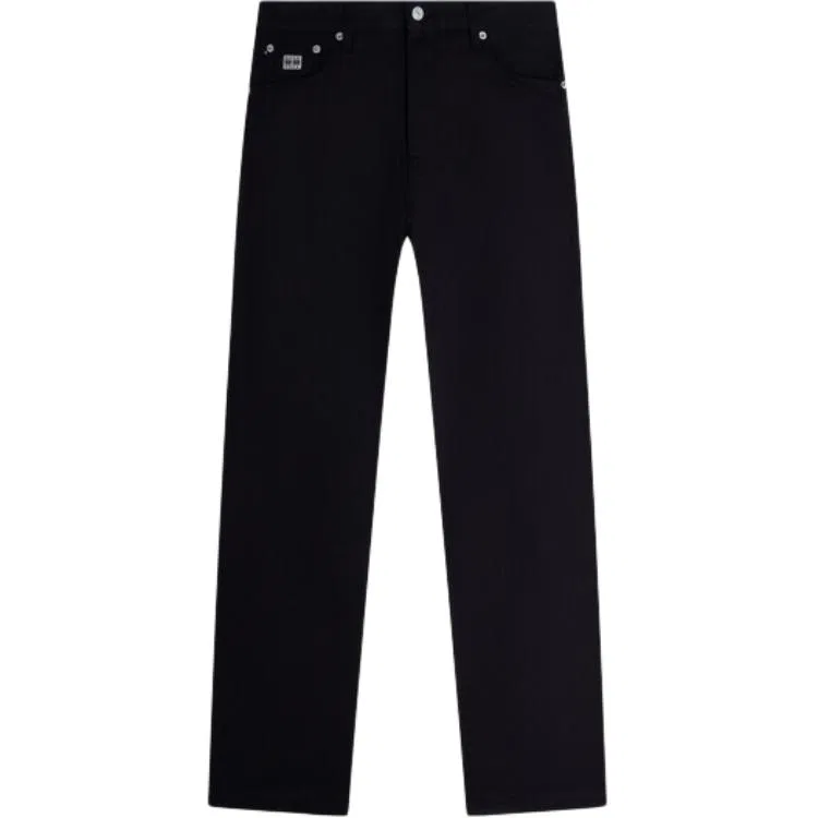 Мужские джинсы прямого кроя Black 1 BZ Tommy Hilfiger