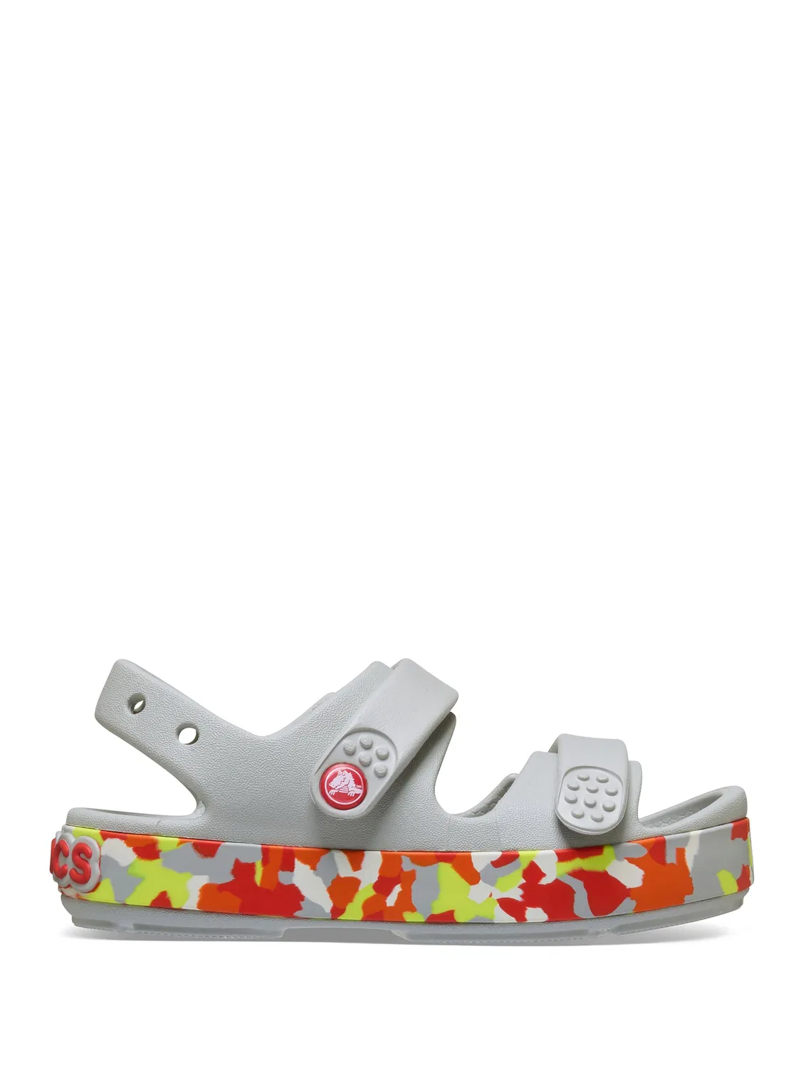 Сандалии Crocs Crocband Cruiser Glow Confetti, серые