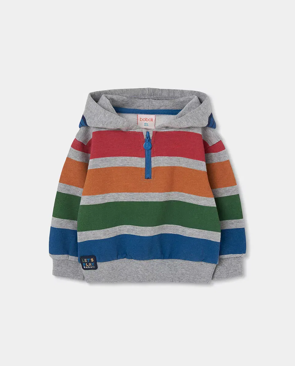 Детская худи для мальчиков с принтом Boboli, Multicolor
