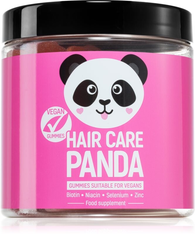 

Добавка для красивых волос, кожи и ногтей Hair Care Panda Vegan Gummies