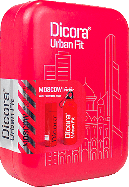 

Парфюмерный набор Dicora Urban Fit Moscow, 3 предмета