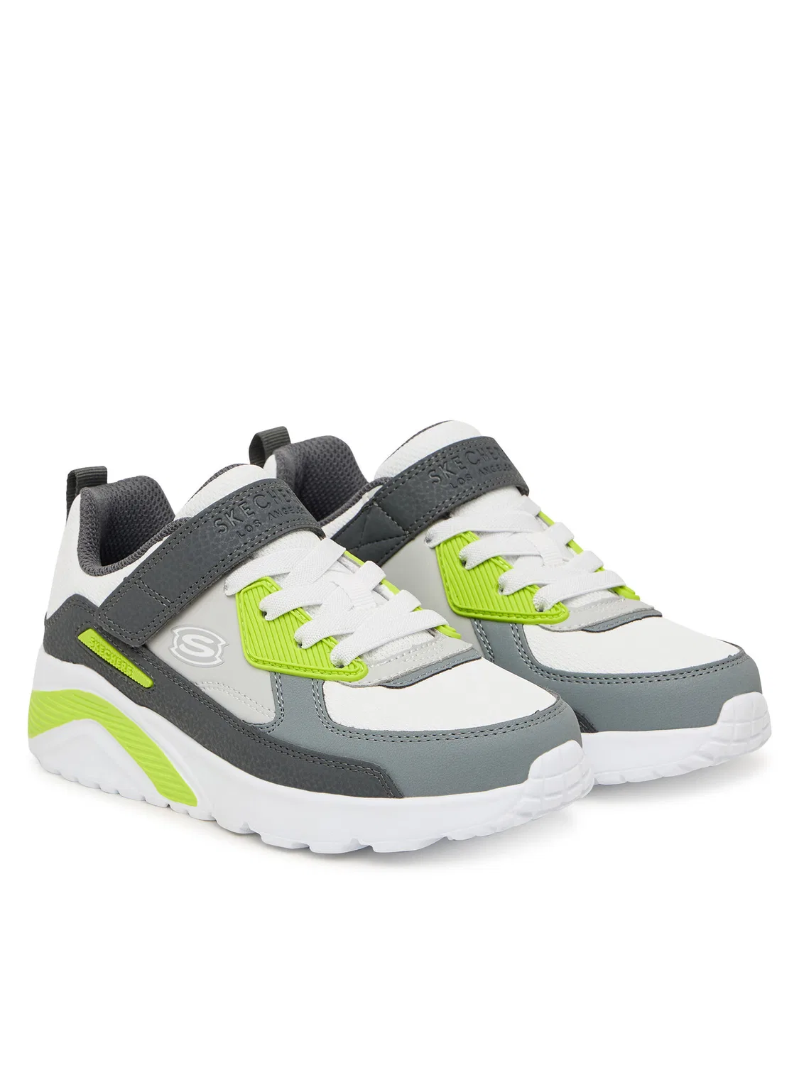Кроссовки для мальчика Uno Lite Revival Edge Skechers, серый — фото 2