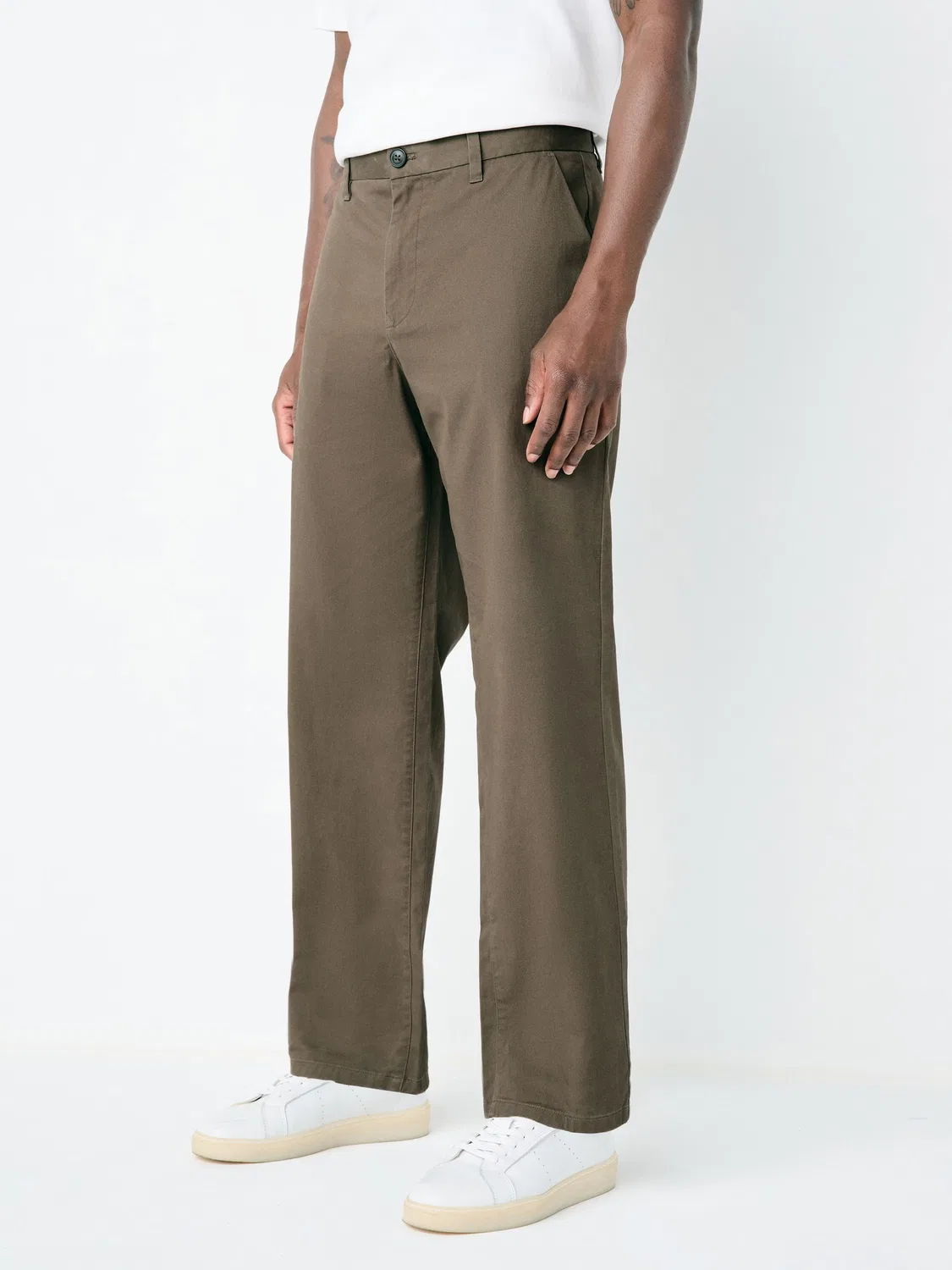Чиносы свободного кроя Relaxed Fit Stretch Next, светло-коричневый