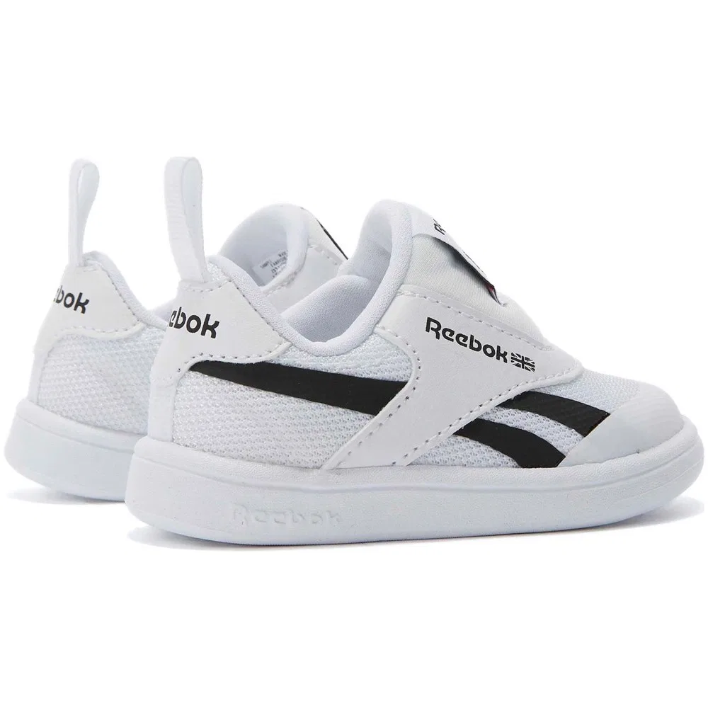 Детские кроссовки без шнуровки Club C Revenge Slip On Белые Reebok — фото 3