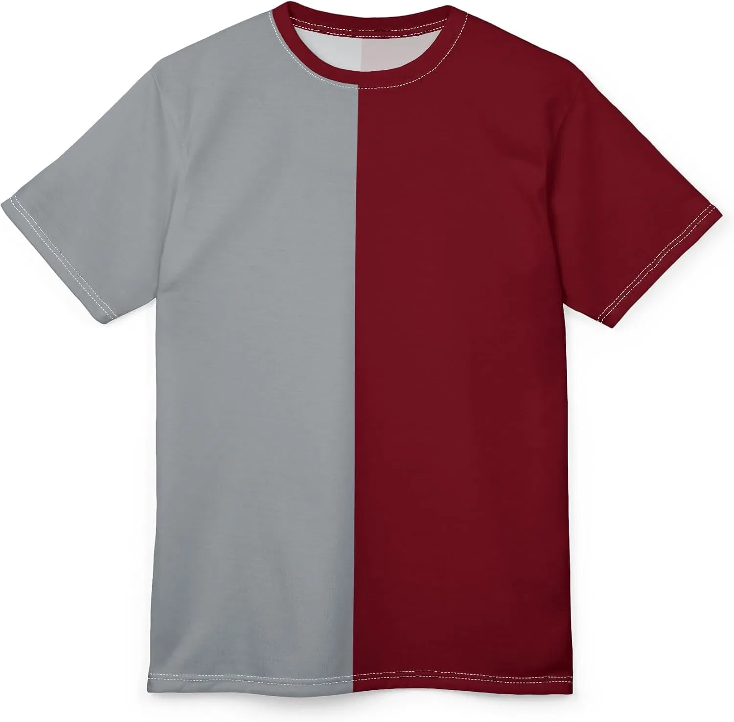 Женская футболка с контрастной строчкой, Regular Fit, White Stitching — фото 2