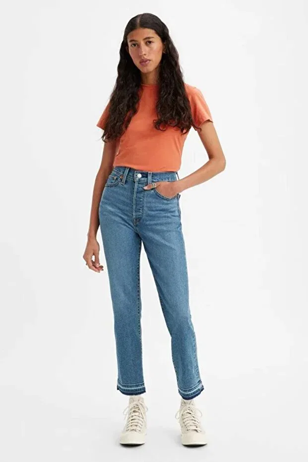 Женские джинсы прямые Levi'S, Бежевый