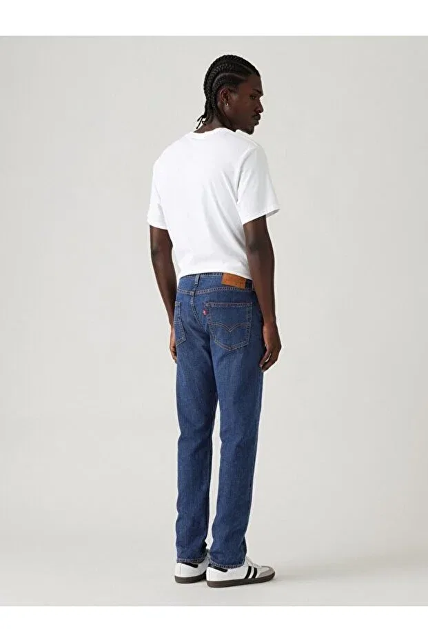 Мужские джинсы прямого кроя 511 slim lightweight men's jean trousers Levi'S, Dark Indigo - Worn In — фото 3
