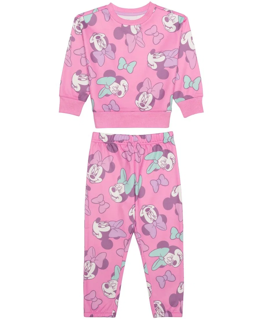 Детский комплект из свитшота и джоггеров с принтом Minnie Mouse Epic Threads, Bon Bon