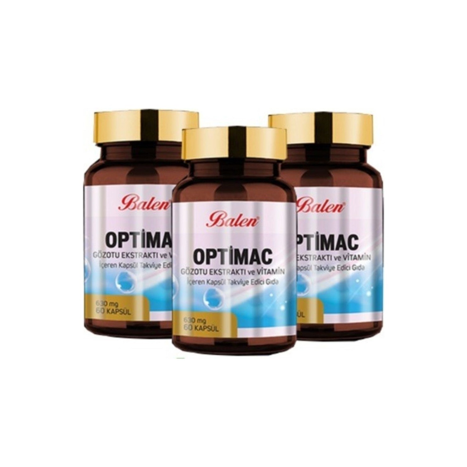 

Экстракт очанки Balen Optimac Eyewort Extract, 60 капсул