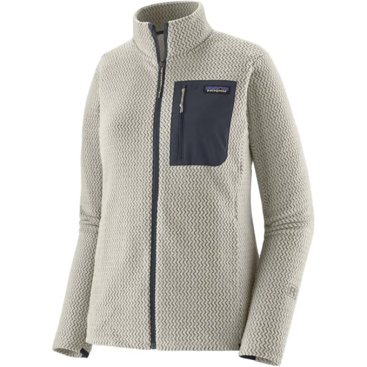 Женское флисовое худи Patagonia R1 Air, Birch White/BCW