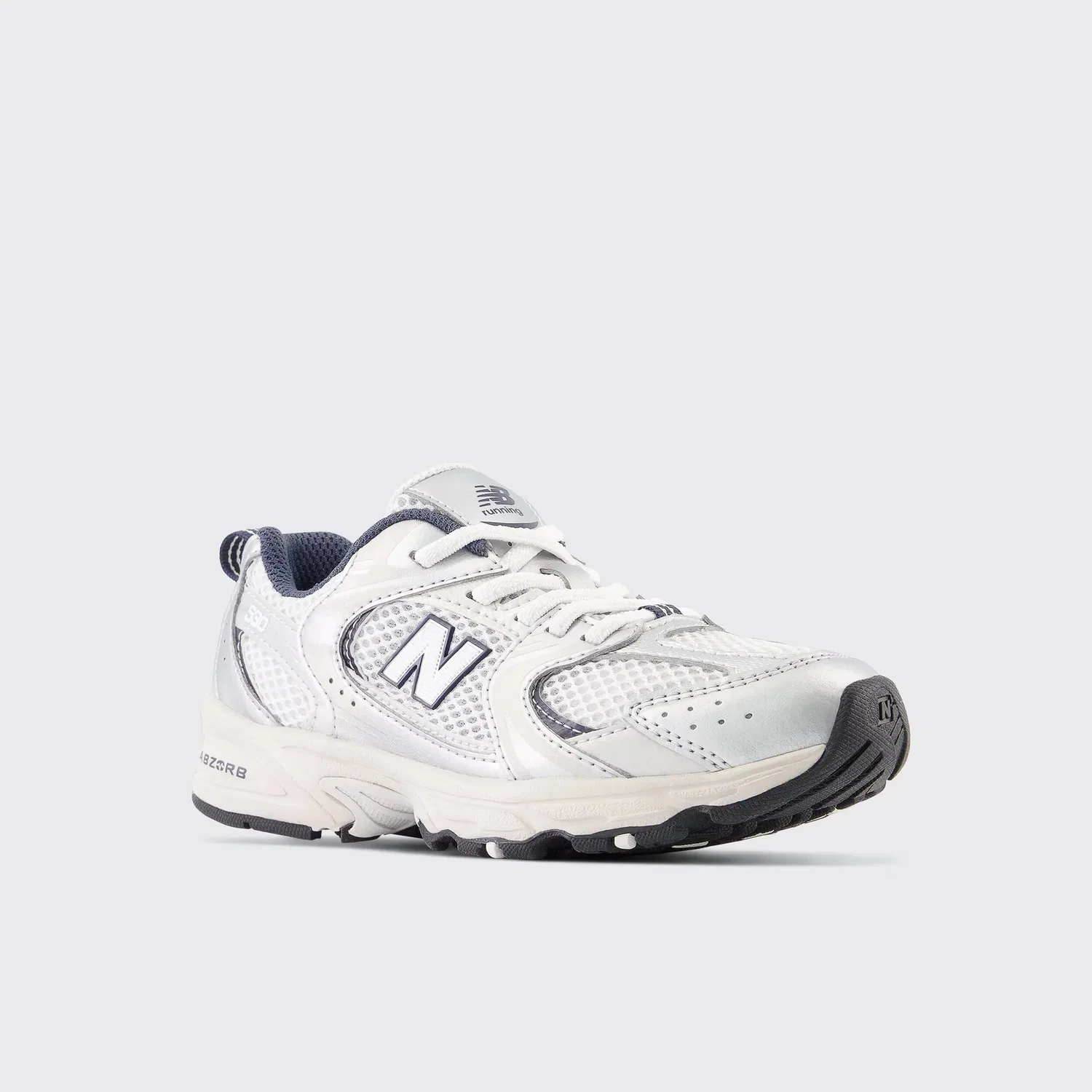 Детские кроссовки для мальчиков 530 Bungee Lace New Balance, Gris — фото 4