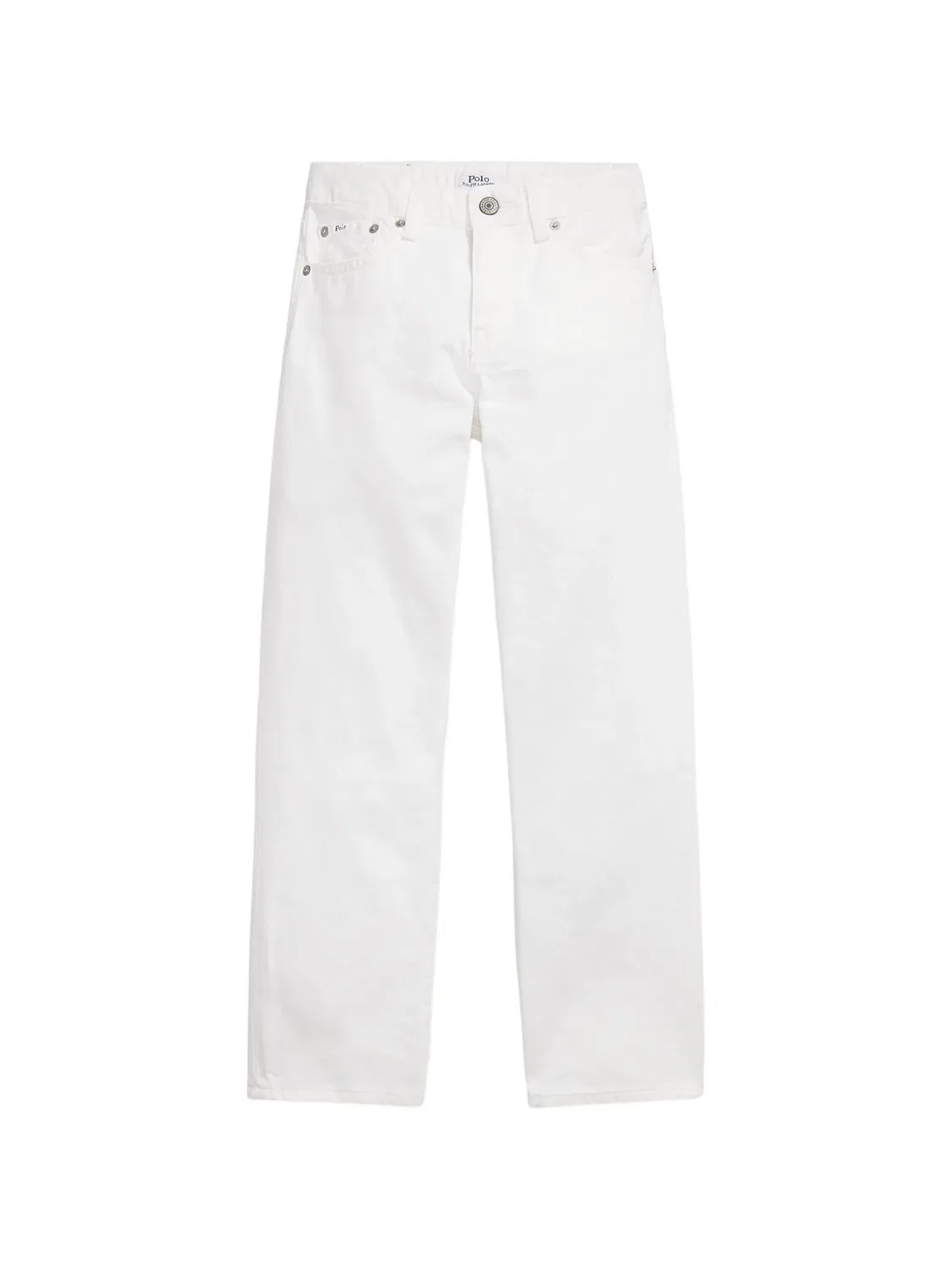 Прямые джинсы Polo Ralph Lauren Kids, белый