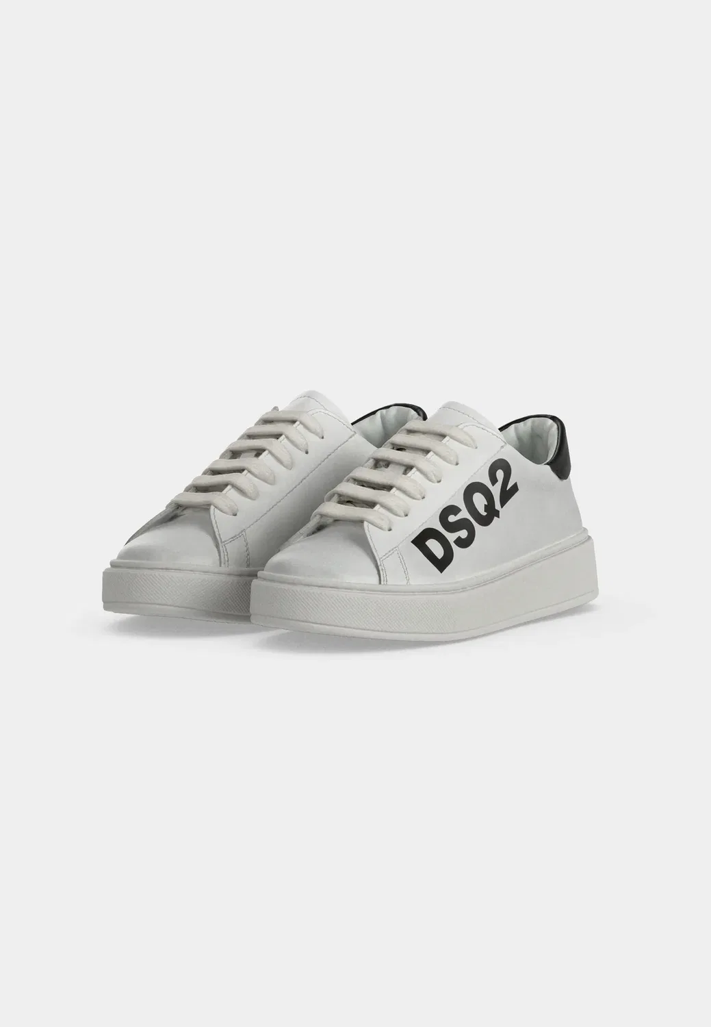 Унисекс - кроссовки Dsquared2, White/Black — фото 3