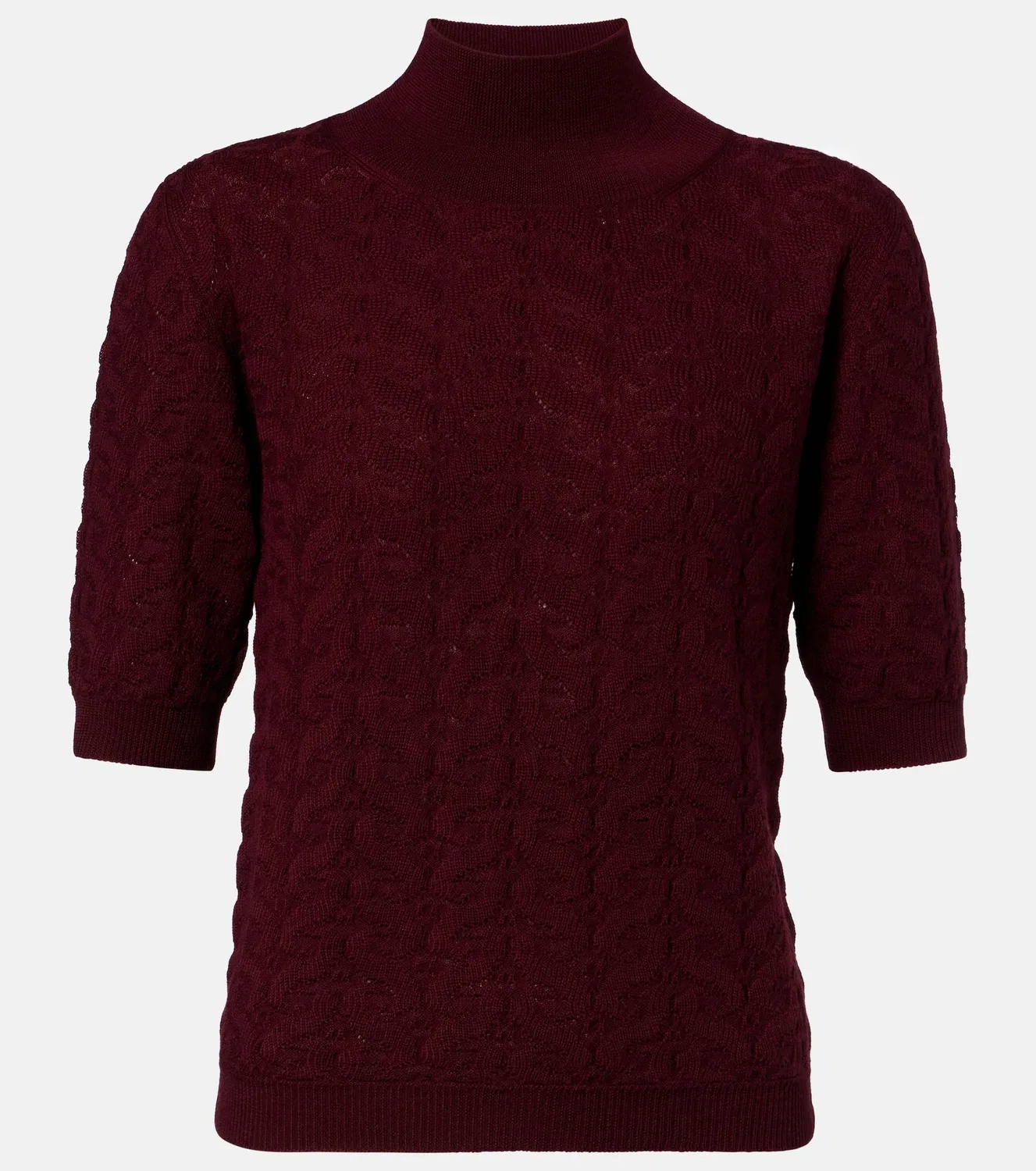 Шерстяной свитер ETRO, бордовый