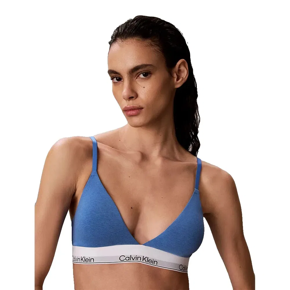 Женский бюстгальтер-треугольник Calvin klein, Blue