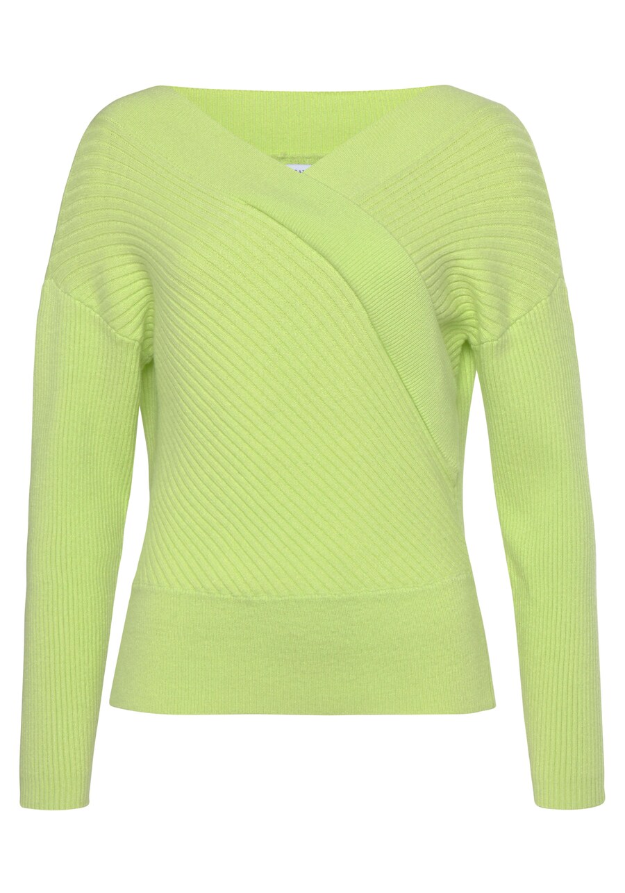 

Тонкий вязаный свитер LASCANA Sweater, лаймовый