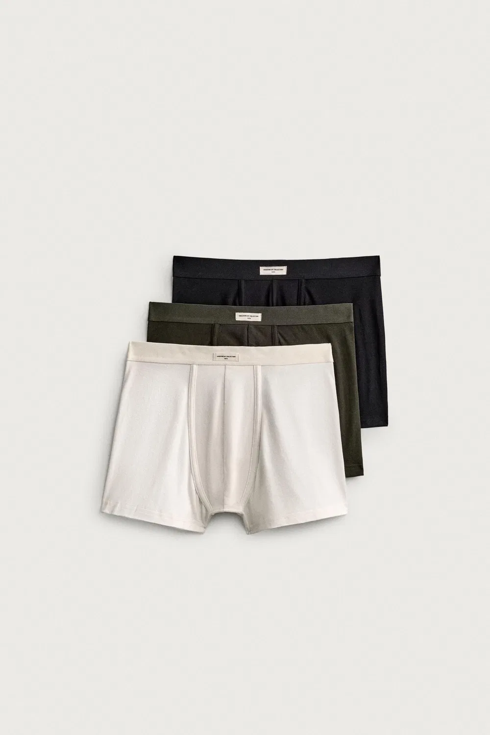Мягкие боксерские трусы, комплект из 3 штук. ZARA, various