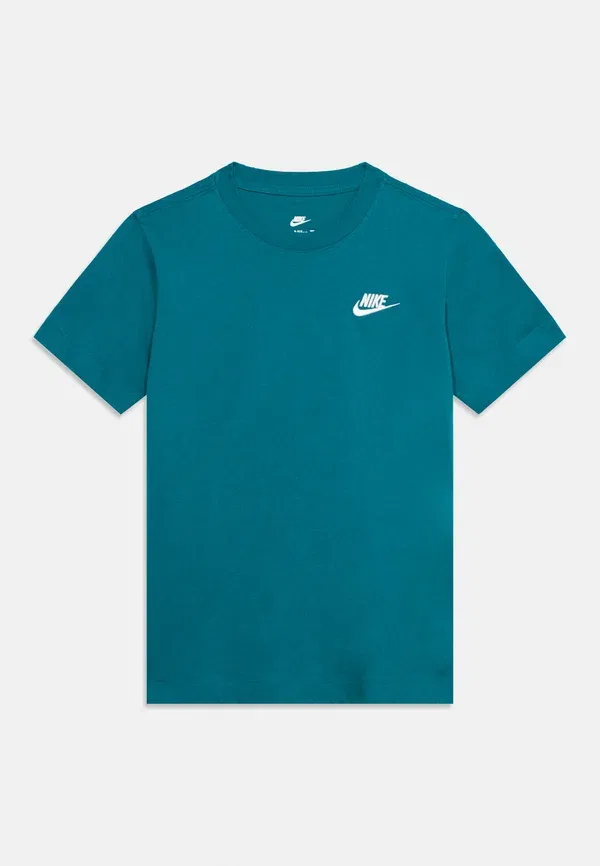 Футболка хлопковая Tee futura unisex Nike Sportswear bright spruce — фото 3