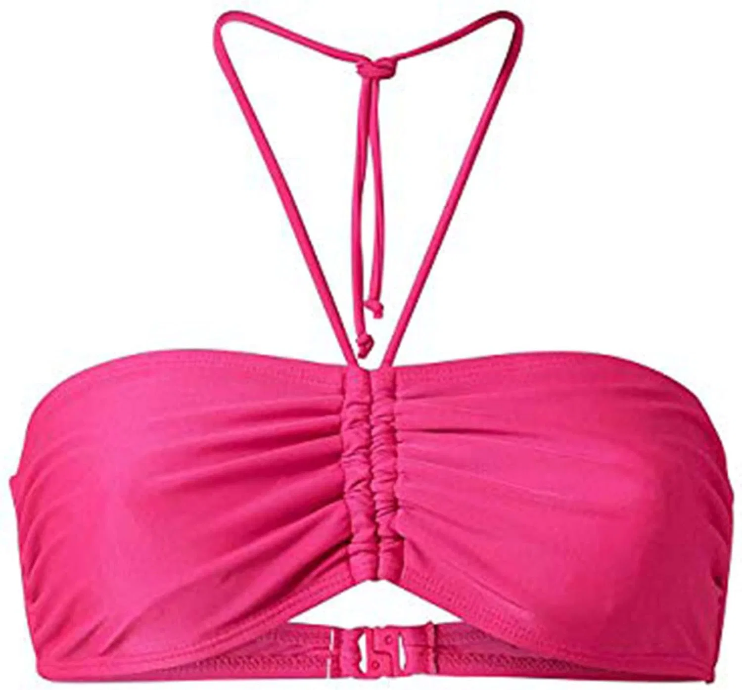 Женский топ-танкини с завязками на спине, Polka Dots, Generic, T-930 Pink