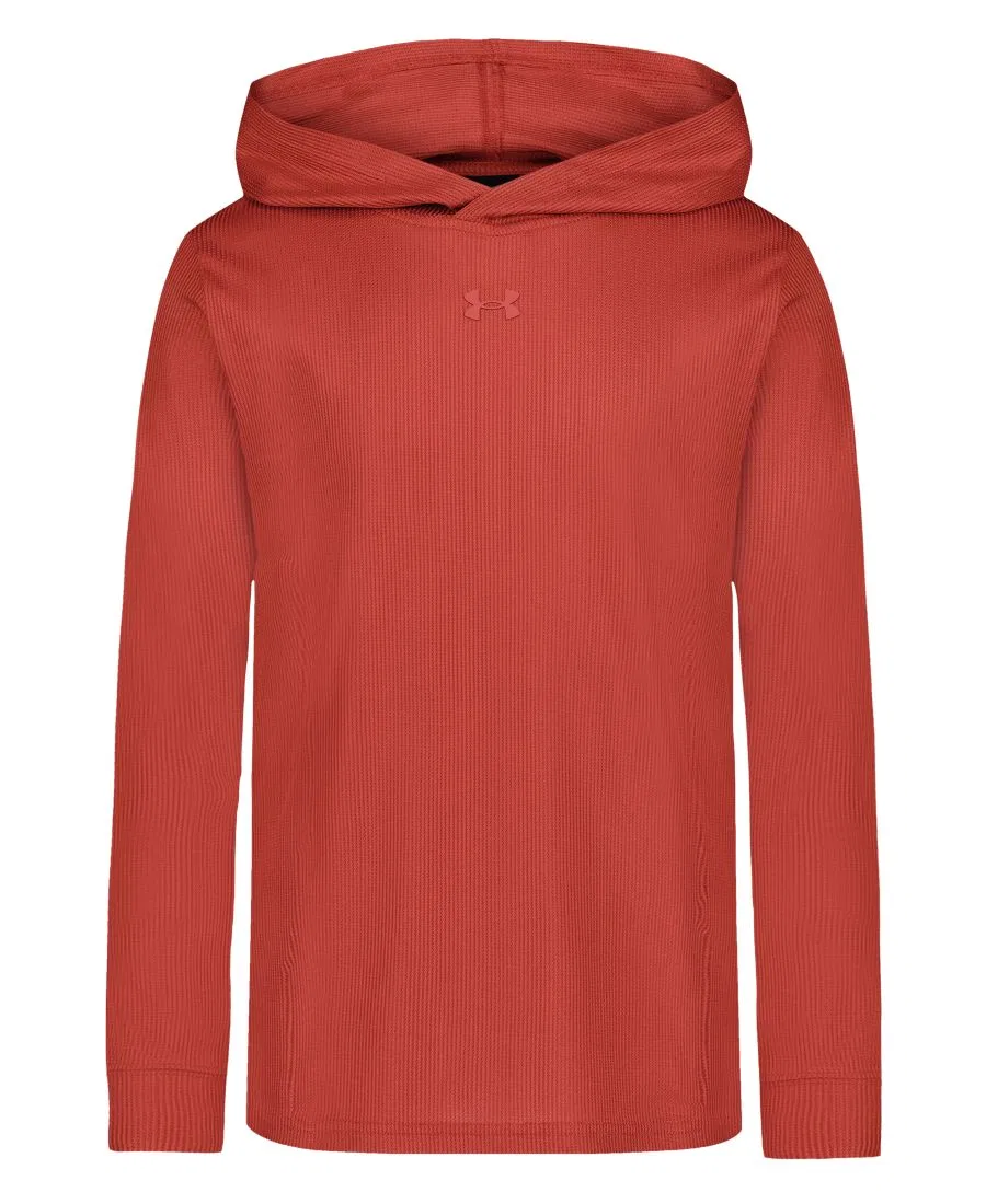 Худи активное с текстурой Heritage Red Under Armour