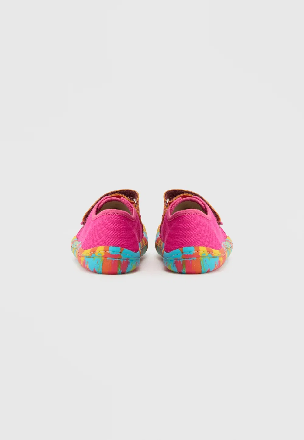 Кроссовки Barefoot canvas Froddo, Fuxia — фото 3