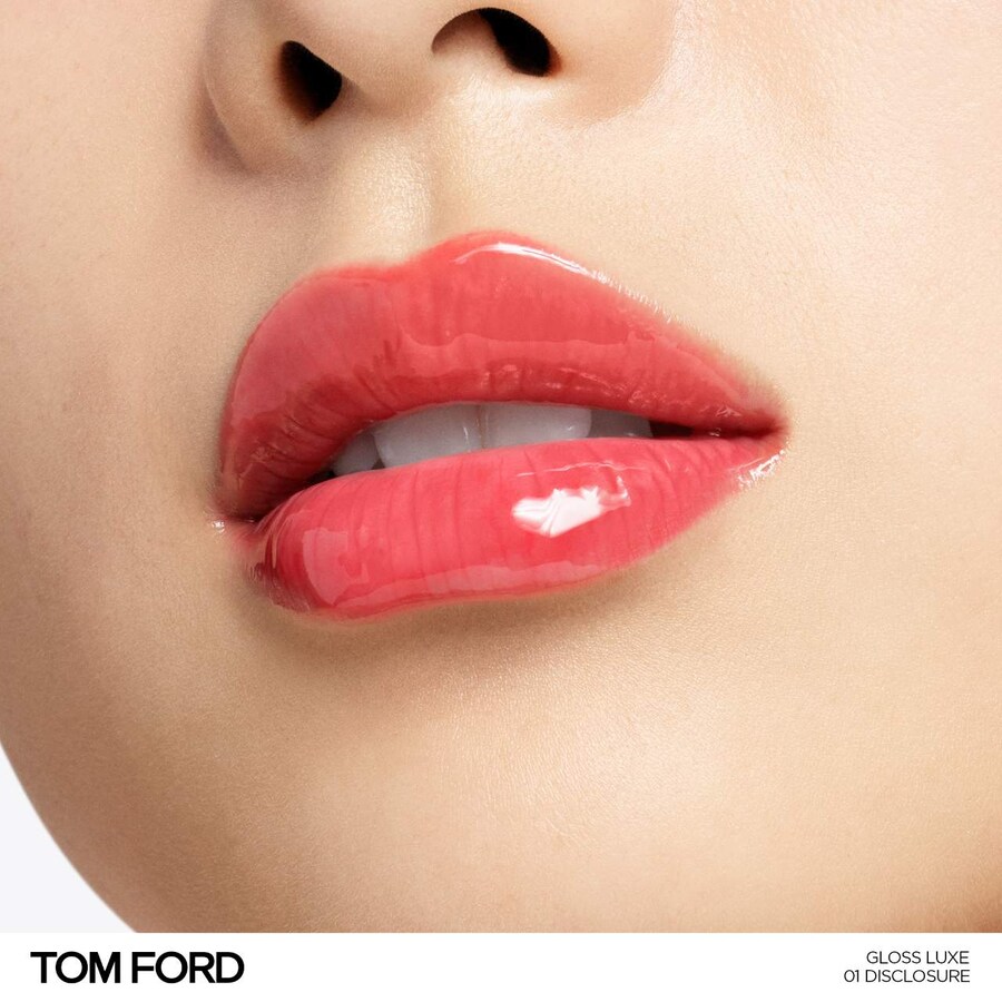 Блеск для губ Lux Lip с увлажняющим маслом жожоба TOM FORD, 7 ml/0.24 fl oz, 01 Disclosure — фото 2