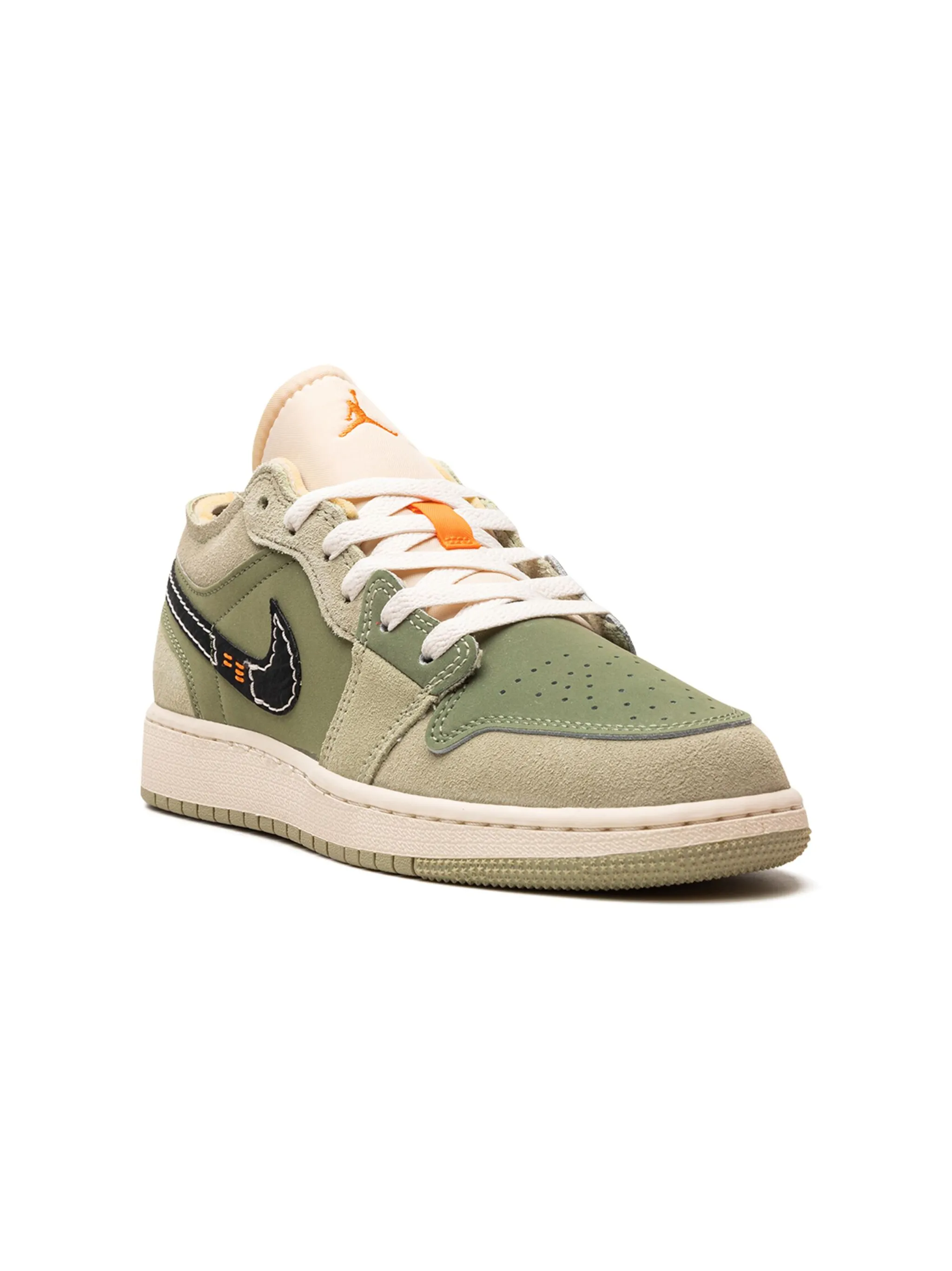 

Кроссовки Air Jordan 1 Low Craft SE Light Olive Jordan Kids, зеленый